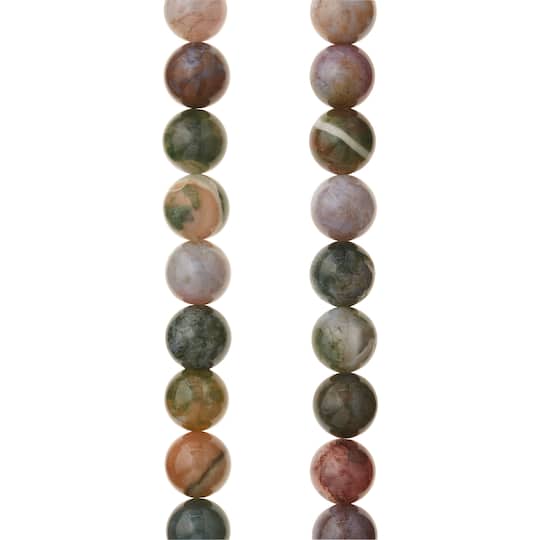 Multicolor Jasper Round Beads, 10mm by Bead Landing™